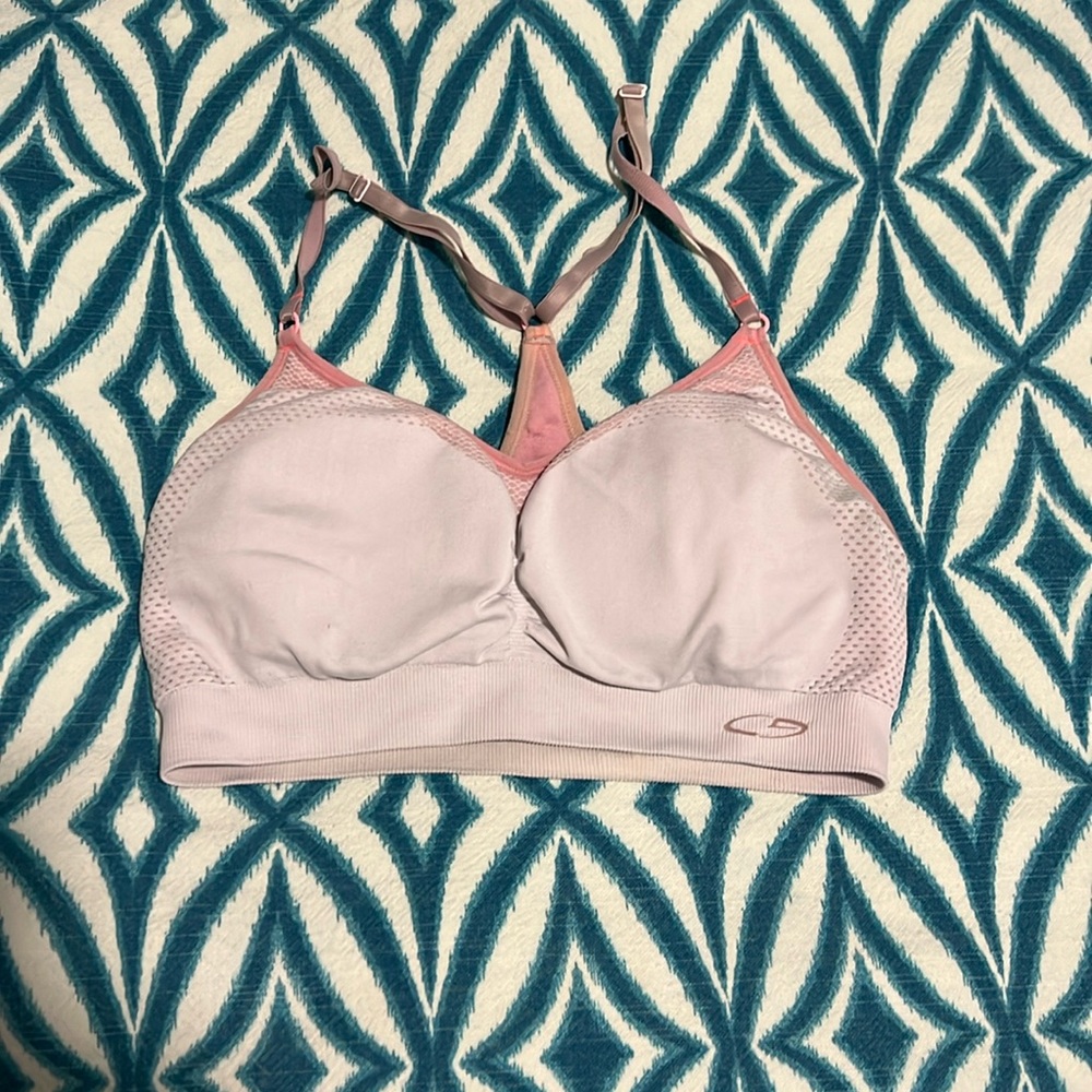 Light pink sports bra S